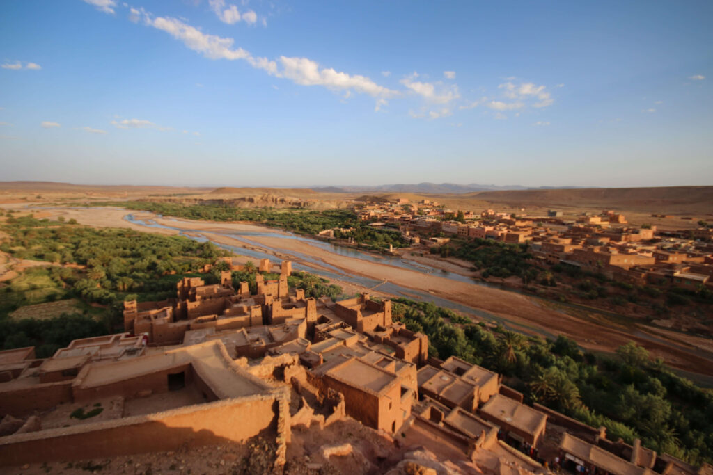 Ait Benhaddou is the perfect place to spend a night when visiting Morocco's Sahara Desert