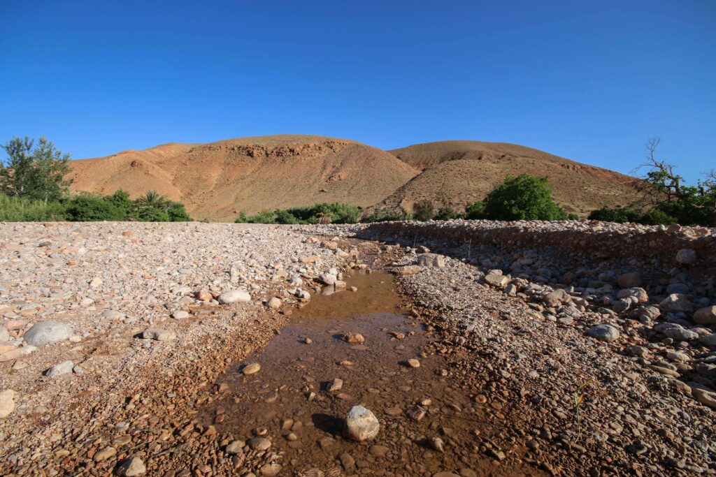 Is Dades Gorge worth visiting? A rocky river bed in Dades Gorge, Morocco