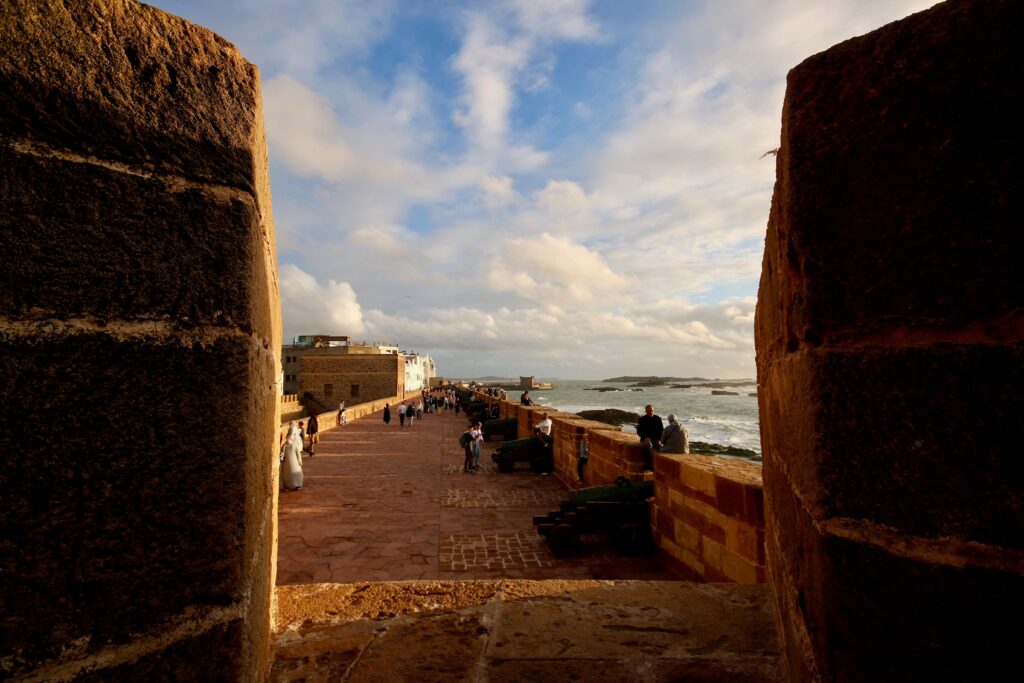 Best things to do in EssaouiraWatching sunset from the Skala de la Kasbah in Essaouira