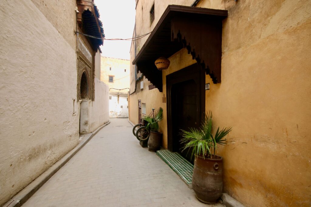 A quiet laneway in the Fes medina