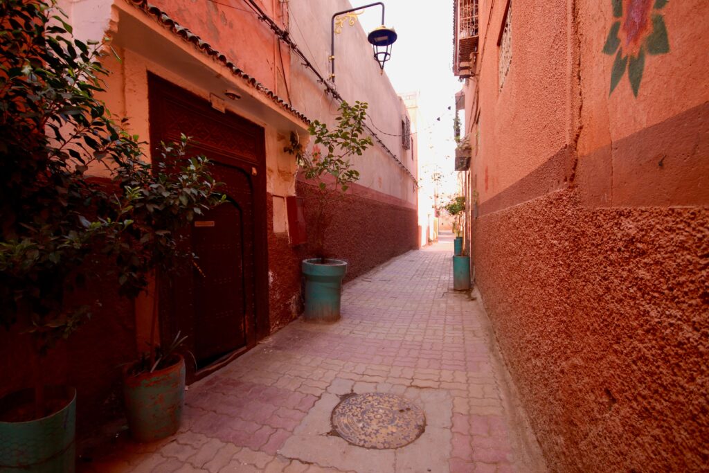 Exploring the ochre-coloured streets of the medina is one of the best things to do in Marrakech