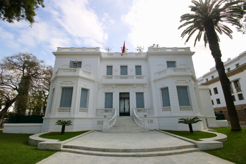 One day Rabat itinerary - A French colonial building in the Ville Nouvelle of Rabat, Morocco