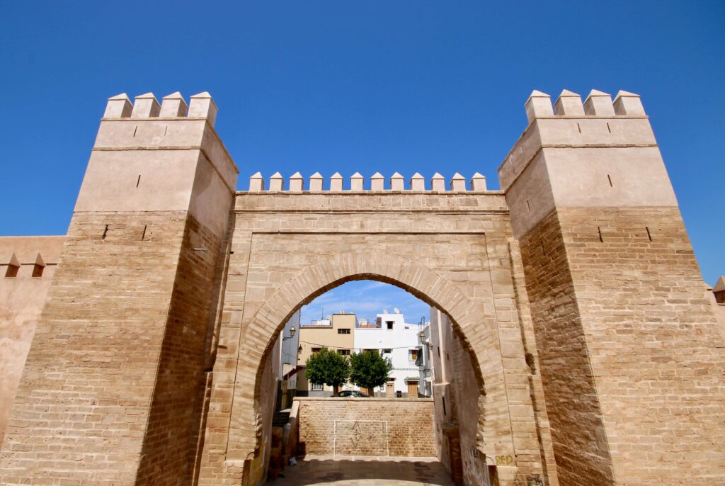 Best travel insurance for Morocco - A grand gate leads to the medina of Sale, the sister city to Rabat