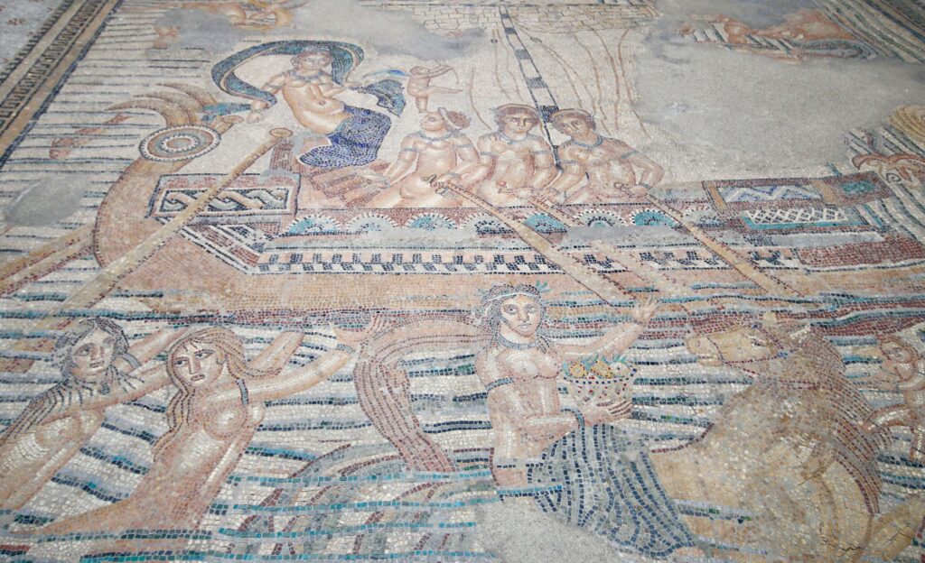 How many days do you need in Tangier? A mosaic on display in the Kasbah Museum of Mediterranean Cultures in Tangier