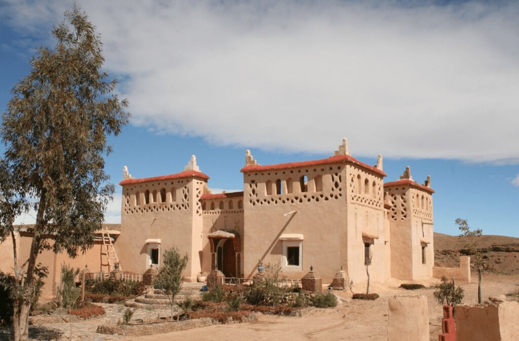 The exterior of Dar Timitar - one of the best places to stay in the Valley of the Roses