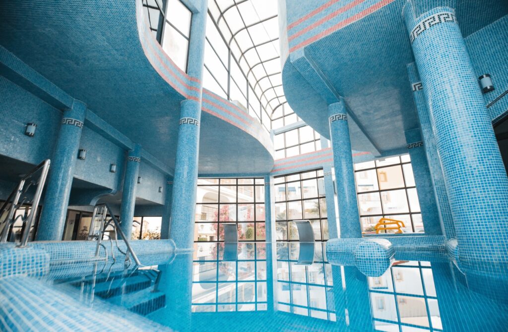 The wellness facilities at El Minzah Hotel in Tangier