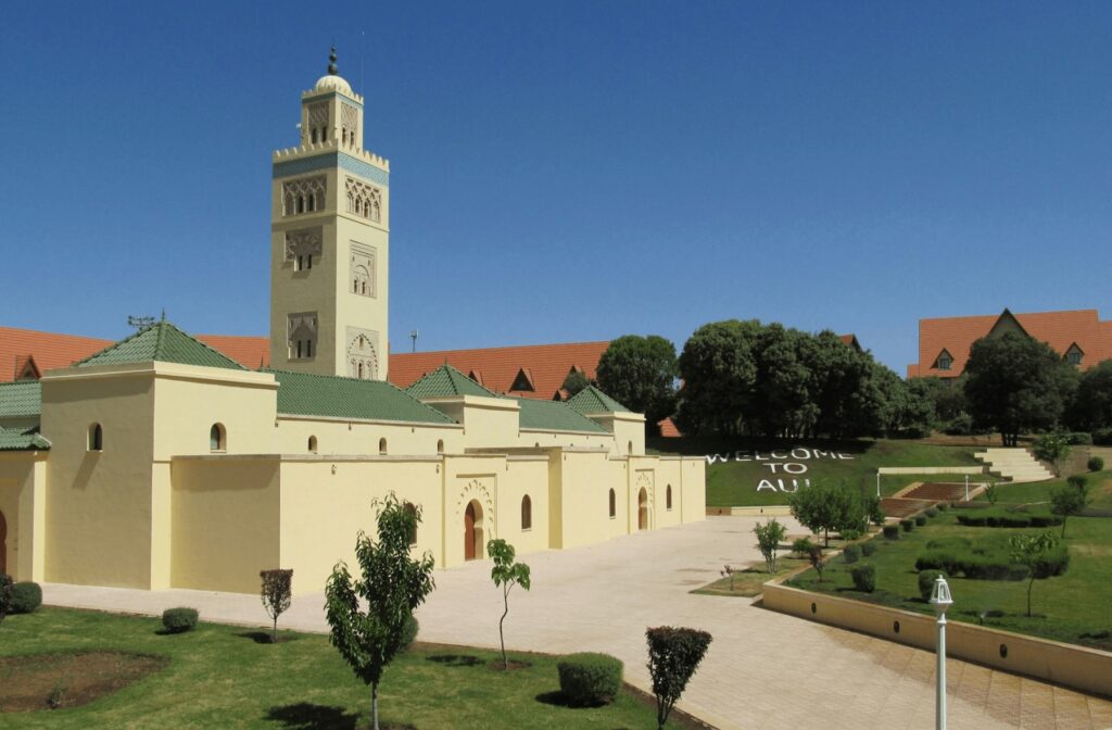 Best things to do in Ifrane - A mosque at Al Akhawayn University in Ifrane, Morocco