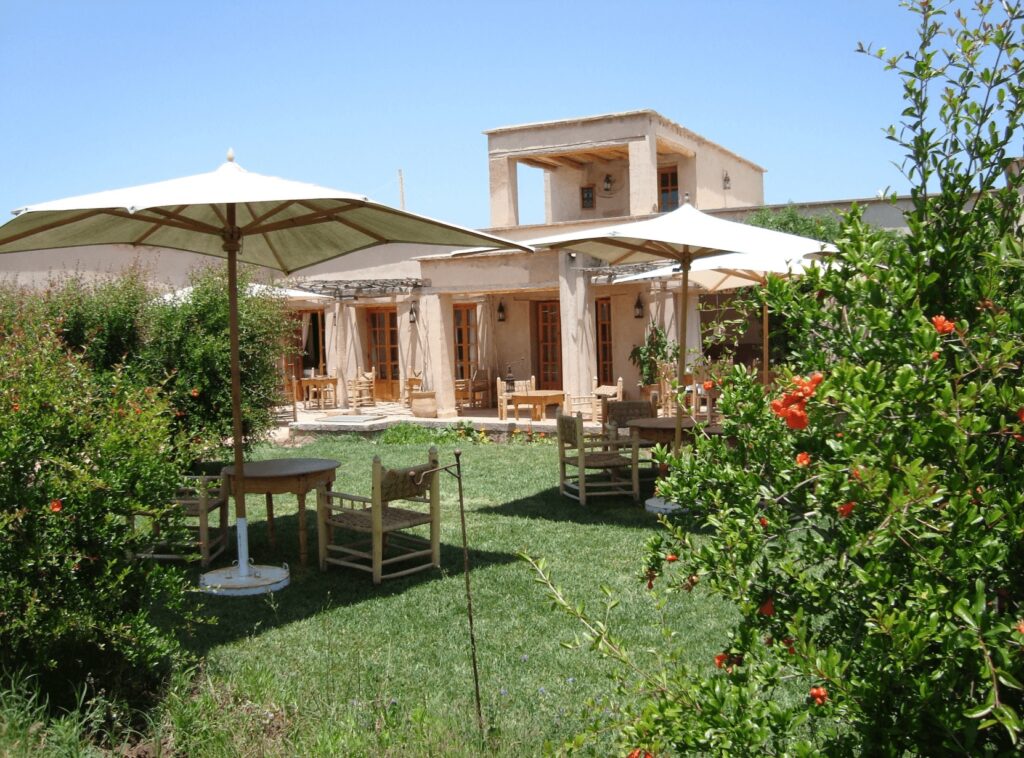 A private villa at a family-friendly hotel in Agafay, Morocco