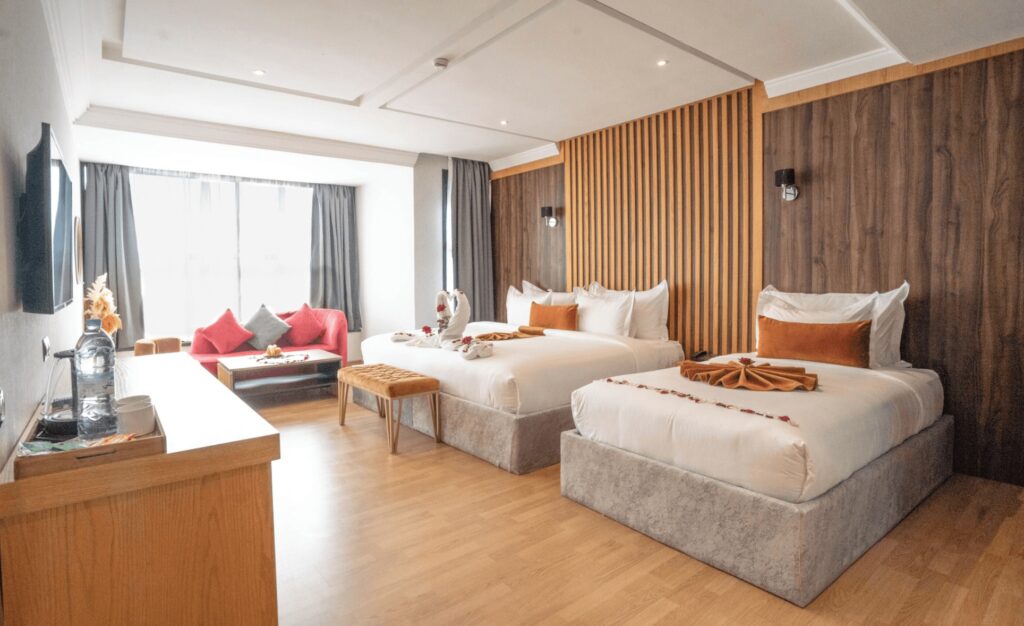 Best hotels in Kenitra - One of the stylish rooms at the Razane Hotel in Kenitra