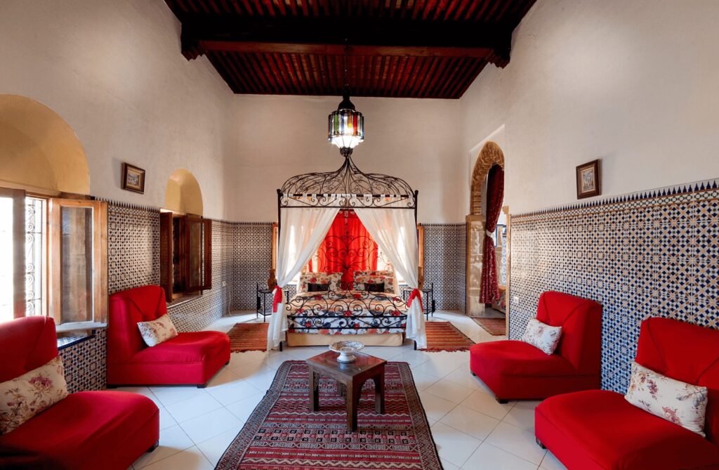 Best places to stay in Sale, Morocco - One of the spacious suites at Riad Dar Jabador in Sale, Morocco 