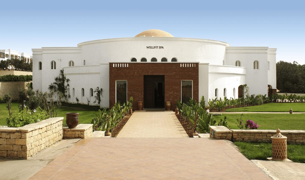 The expansive spa at Robinson Agadir, one of Morocco's best all-inclusive resorts 