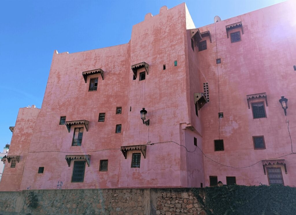 Best things to do in Sefrou - An ochre-hued building in Sefrou, Morocco